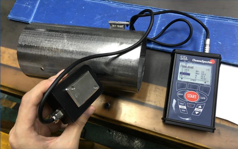 SV02 金属激光焊接表面清洁度检测方案